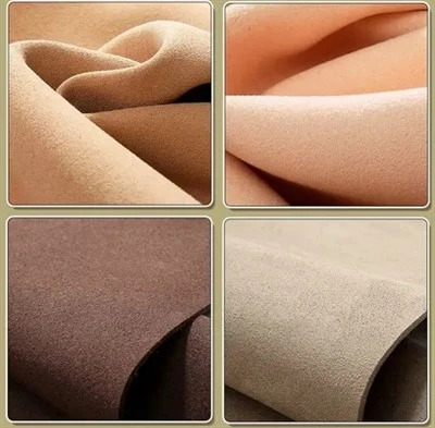 0.6 میلی متر مقاوم در برابر UV Micro Suede Faux مواد چرمی برای غرفه های نمایش